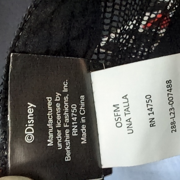 NWT,Disney Minnie Mouse ,Berkshire Fashions Girls Black/Red Snapback Hat. - Picture 8 of 8